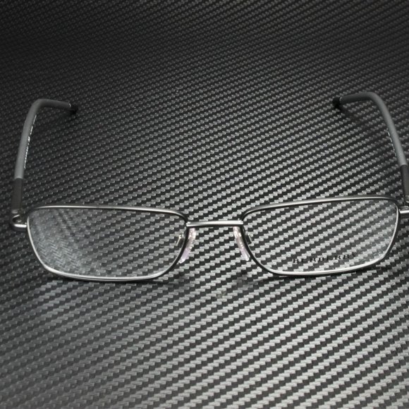 Burberry Matte Black 52mm Men's Eyeglasses - Picture 2 of 5